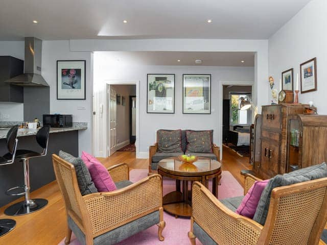 Living area | St Catherines Court No 4, Fowey