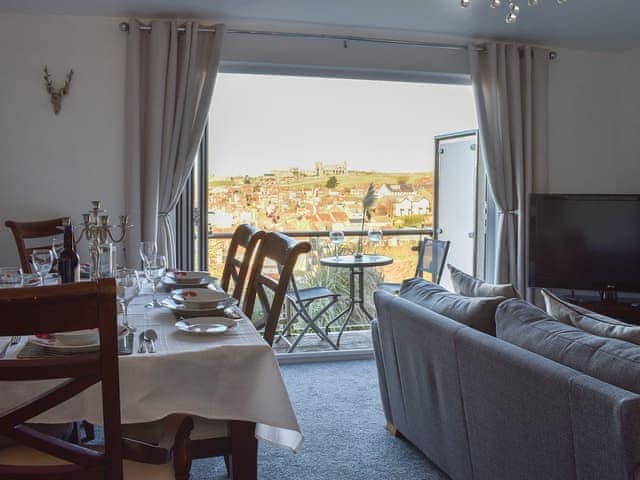 Elegant formal dining area | What A View!, Whitby