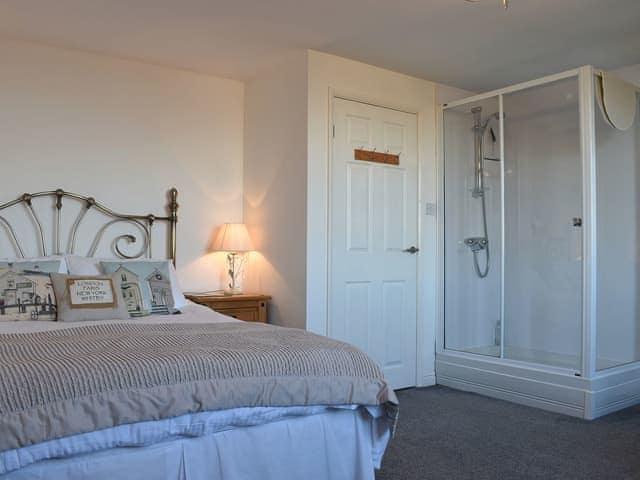 Lovely bedroom with shower cubicle | What A View!, Whitby