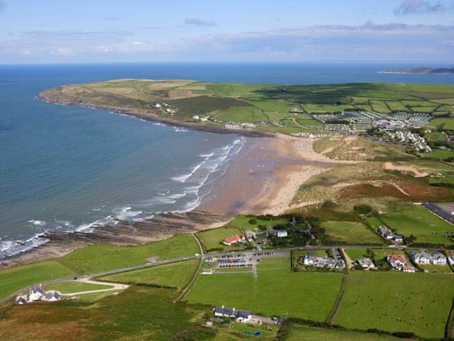 Croyde from the air