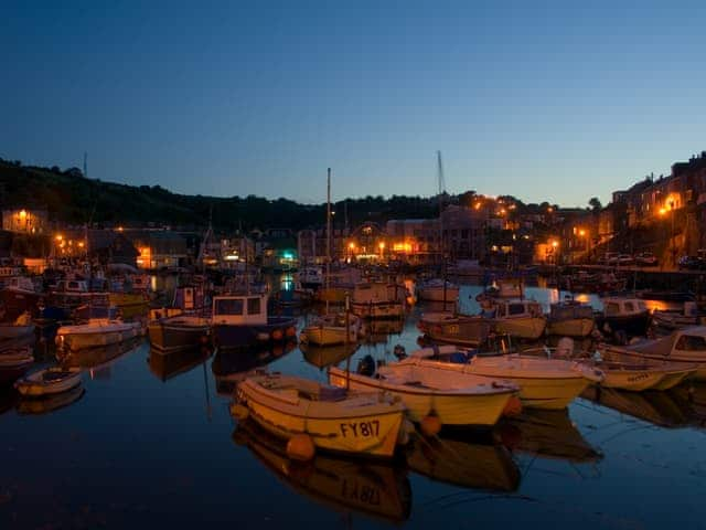 Picturesque Mevagissey harbour