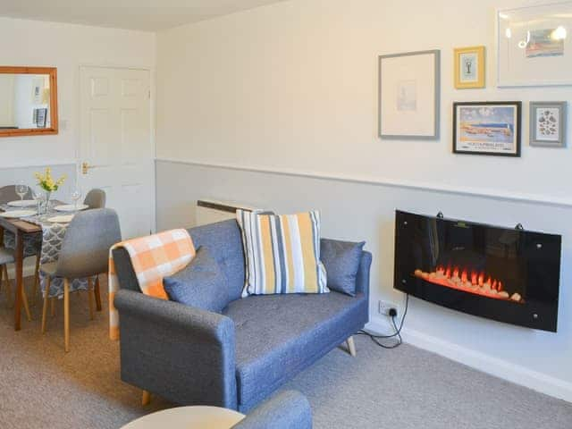 Warm and cosy living area | Broughs House, North Broomhill, near Amble