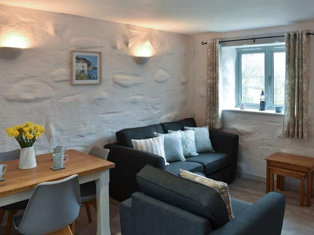 Open plan living space | Friesian Valley Cottages - Willow - Friesian Valley Cottages , Mawla, near Porthtowan