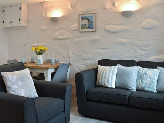 Open plan living space | Friesian Valley Cottages - Willow - Friesian Valley Cottages , Mawla, near Porthtowan