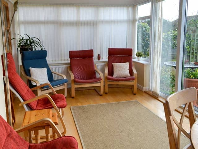 Bright and airy sun room | Dunlin, Beadnell