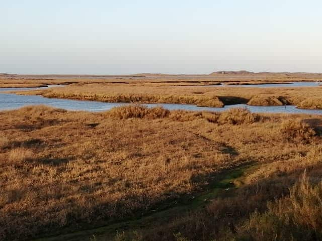 The desolate beauty of the coastal salt marshes | Dale View, Vista Cottage - Sea Marsh Cottages, Brancaster Staithe, near Wells-next-the-Sea