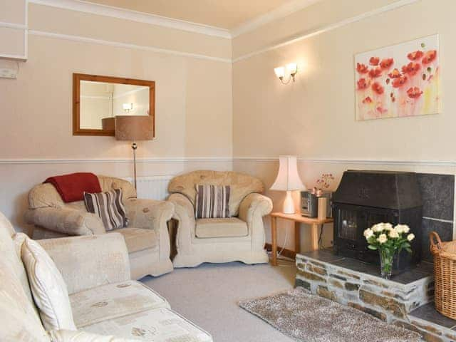 Living room | Linhay - Trecan Farm Cottages, Lanreath, near Looe