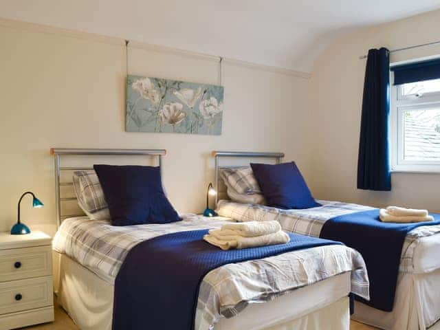 Relaxing twin bedroom | Cobble Rigg, Threlkeld, near Keswick