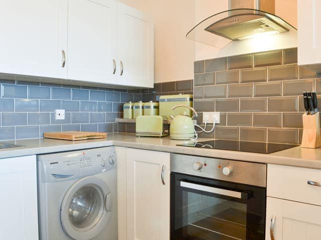 Fully equipped kitchen with laundry facilities | Duncan Square, Whitehaven