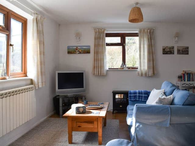 Living room | Seaview cottage - Talland Beach Cottages - Seaview Cottage, Talland Bay, near West Looe