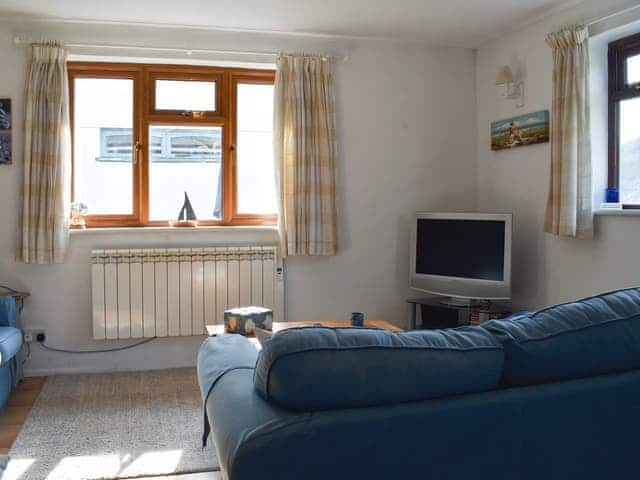 Living room | Seaview cottage - Talland Beach Cottages - Seaview Cottage, Talland Bay, near West Looe