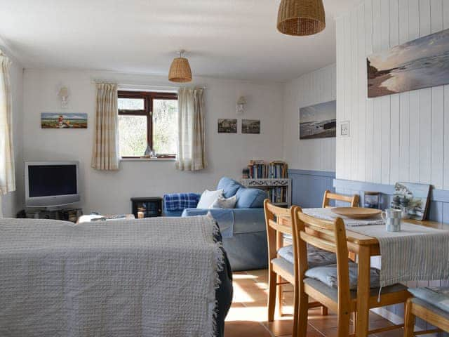 Open plan living space | Seaview cottage - Talland Beach Cottages - Seaview Cottage, Talland Bay, near West Looe