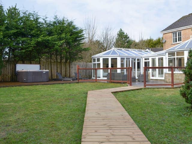 Attractive rear garden area | West Fells Cottage, Rowrah, near Frizington