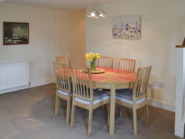 Dining area | Stable Cottage, Chatton, near Wooler