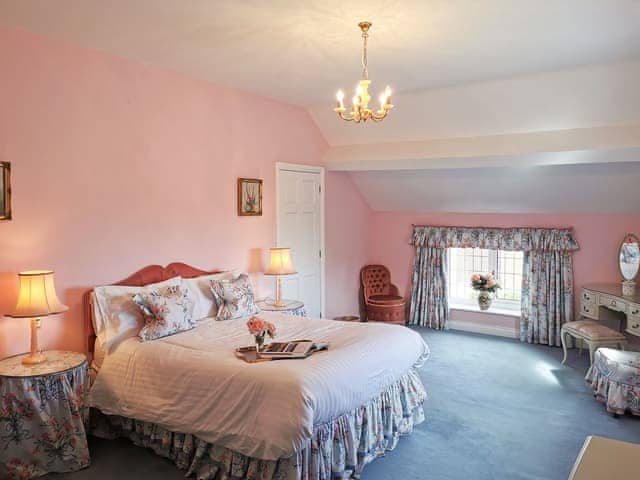 Spacious and welcoming double bedroom | The Wain House, Weston Rhyn, near Oswestry