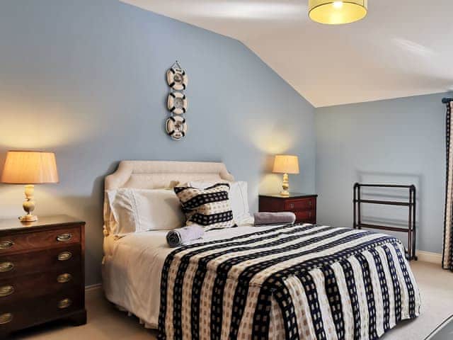 Stylish contemporary double bedded room | The Wain House, Weston Rhyn, near Oswestry