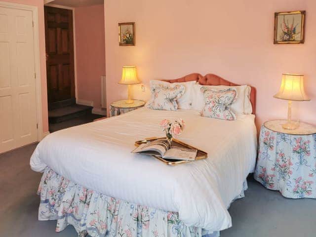 Sumptuous double bedroom | The Wain House, Weston Rhyn, near Oswestry