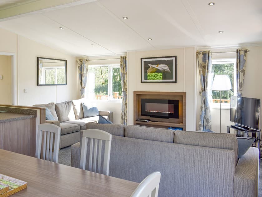 Spacious open-plan design | Willow Cottage - Augill Beck Park, Brough, near Kirkby Stephen