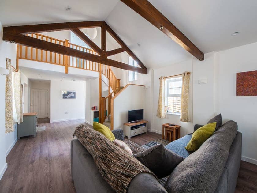 Open plan living space | Beech Cottage - Woodside Stables, Carkeel, near Saltash