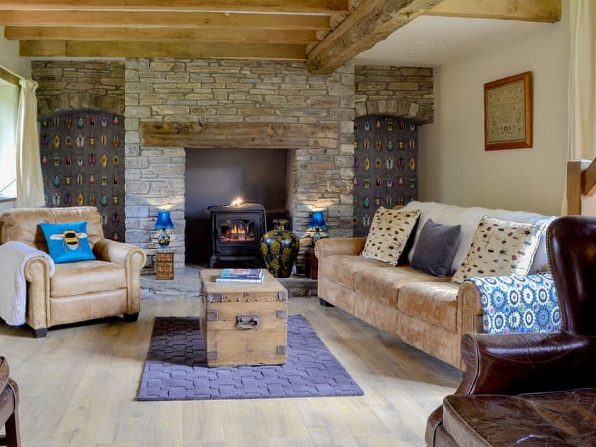 Characterful living room | The Old Cider Mill, Erwood, near Brecon