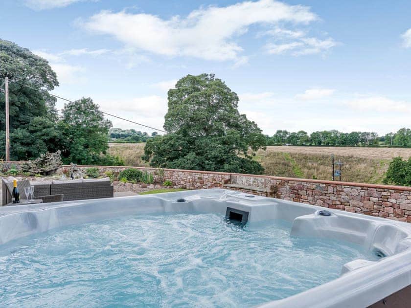 Hot tub | High House, Southwaite, near Carlisle