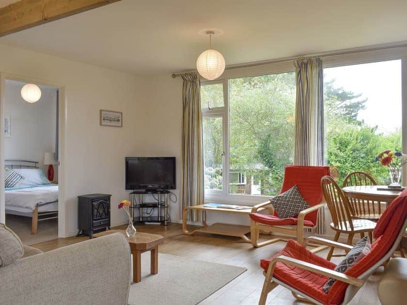 Welcoming living area  | Chalet 8 - Mount Hawke Holiday Bungalows, Mount Hawke, near Redruth