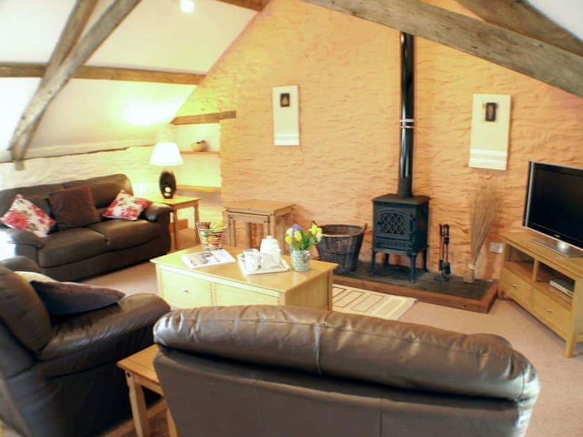 Open plan living space | Shires Rest - Polean Farm Cottages, Pelynt, near Looe