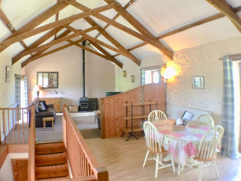 Open plan living space | Twinkles Cottage - Polean Farm Cottages, Pelynt, near Looe