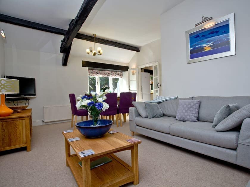 Living room/dining room | Casterbridge - Greenwood Grange Cottages, Higher Bockhampton, near Dorchester