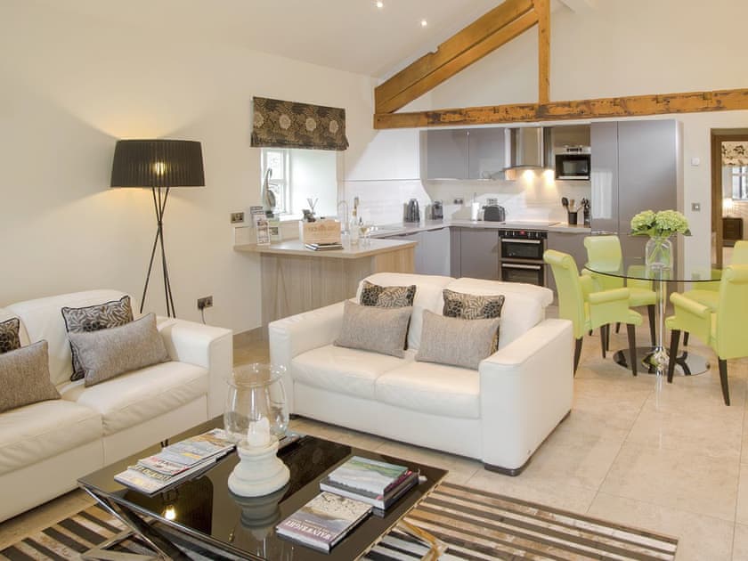 Attractive open plan living space | Howgills Barn, Middleton, near Kirkby Lonsdale