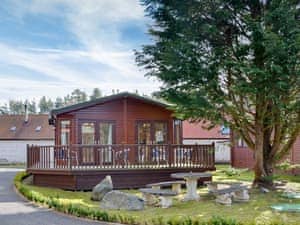 Exterior | Lodge E - Royal Deeside Woodland Lodges, Dinnet, near Ballater
