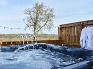 Hot tub | Old Stables Cottage, Escomb, near Bishop Auckland