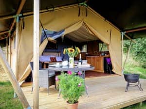 Exterior | Tent 3 Oak Apple Lodge - Manor Farm, Hooke, near Beaminster