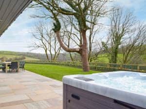 Hot tub | Cwm Hyfryd, Llanboidy, near Laugharne