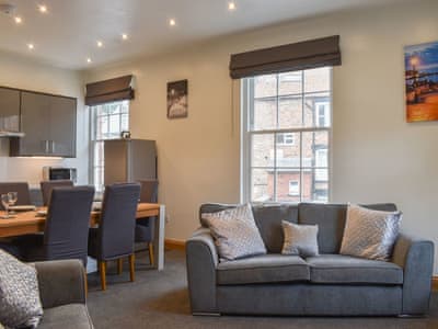 Open plan living space | George’s View, Whitby
