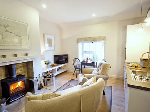 Luxurious boutique open plan living space | Grooms Room Cottage - Dalesend Cottages, Bedale