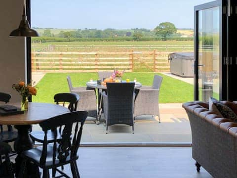 Patio | The Old Dairy - Ryehills Farm, Pickering