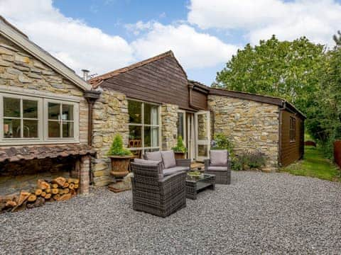 Outdoor area | Orchard Barn, Meare, near Glastonbury