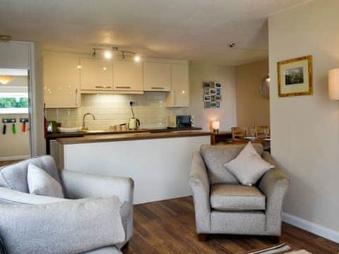 Open plan living space | Marina Apartment, Y Felinheli