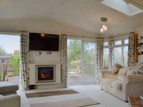 Living area | Oak Tree Lodge, Newton-on-Derwent