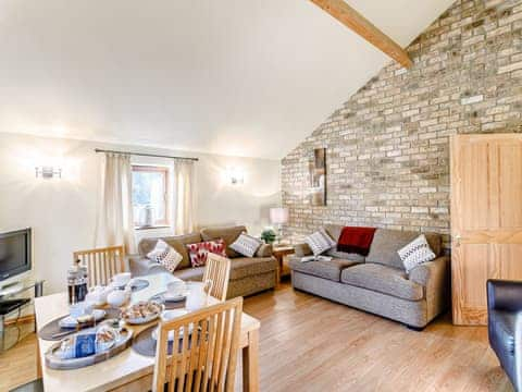 Open plan living space | Brook House Farm Cottage, Scamblesby, near Louth