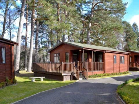 Exterior | Lodge D - Royal Deeside Woodland Lodges, Dinnet, near Ballater