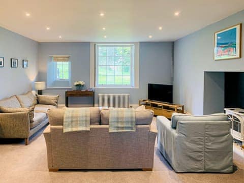 Living room | Garden Flat - Bellair House, Charmouth, near Bridport