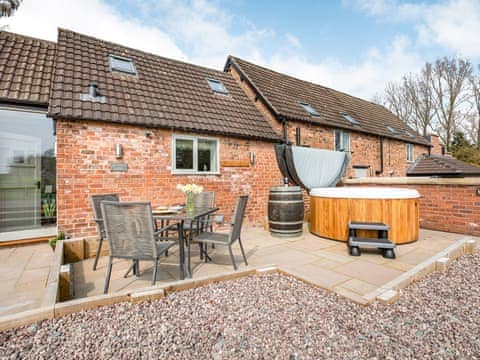 Patio | Tadpole Mews at Frog Hall, Tilston, near Malpas