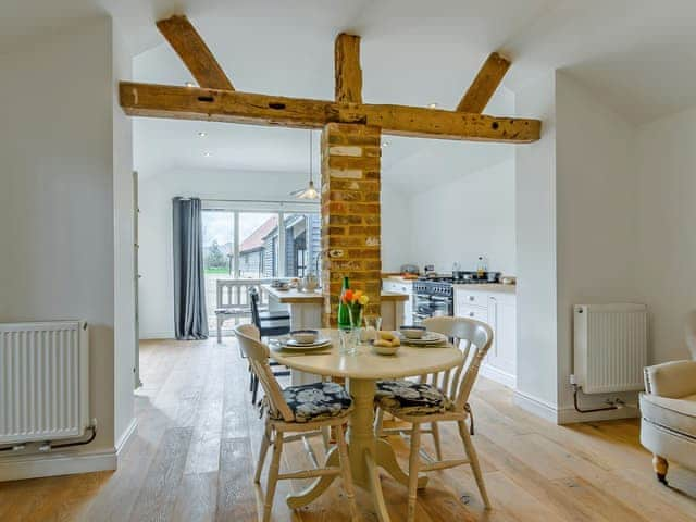 Inviting dining area | The Old Dairy At Wootton - Wootton Farm, East Chiltington