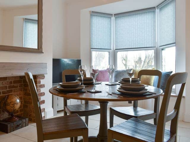 Light and airy dining space | Abbey View, Whitby