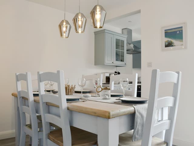 Charming dining area | Sapphire Cottage, Lowestoft