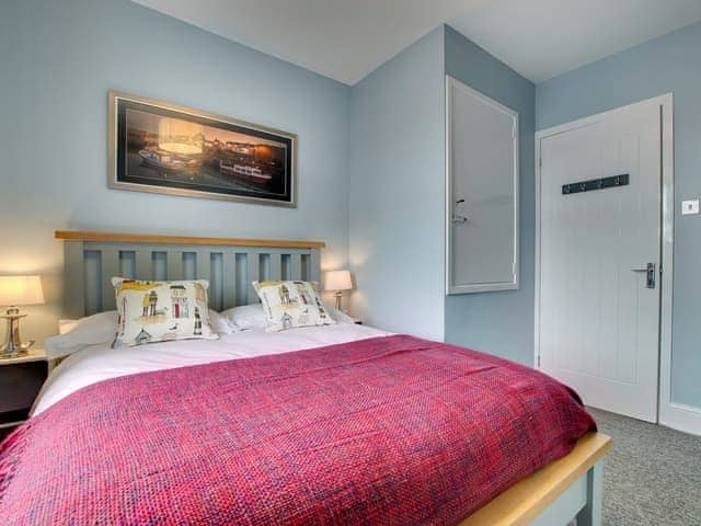 Sumptuous double bedroom | Amber Waves, Seahouses