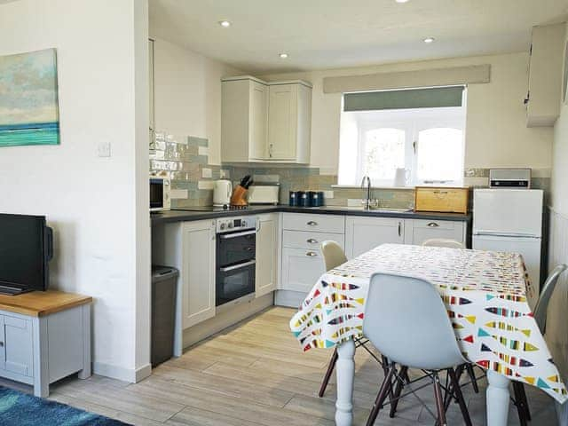 Beautifully presented open plan living space | Friesian Valley Cottages - Elm - Friesian Valley Cottages , Mawla, near Porthtowan