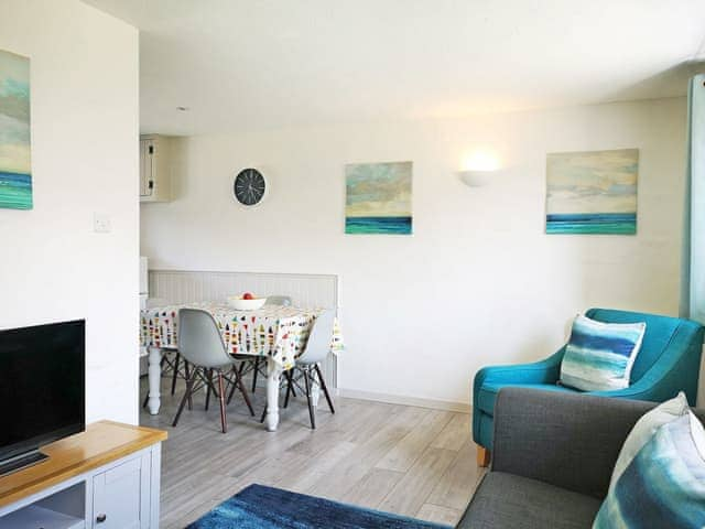 Beautifully presented open plan living space | Friesian Valley Cottages - Elm - Friesian Valley Cottages , Mawla, near Porthtowan